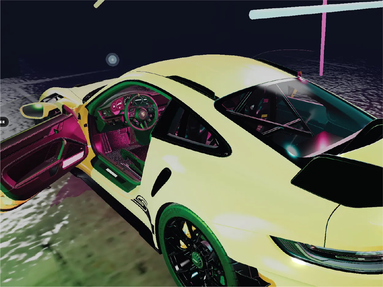 Porsche Experience — interactive 3D
